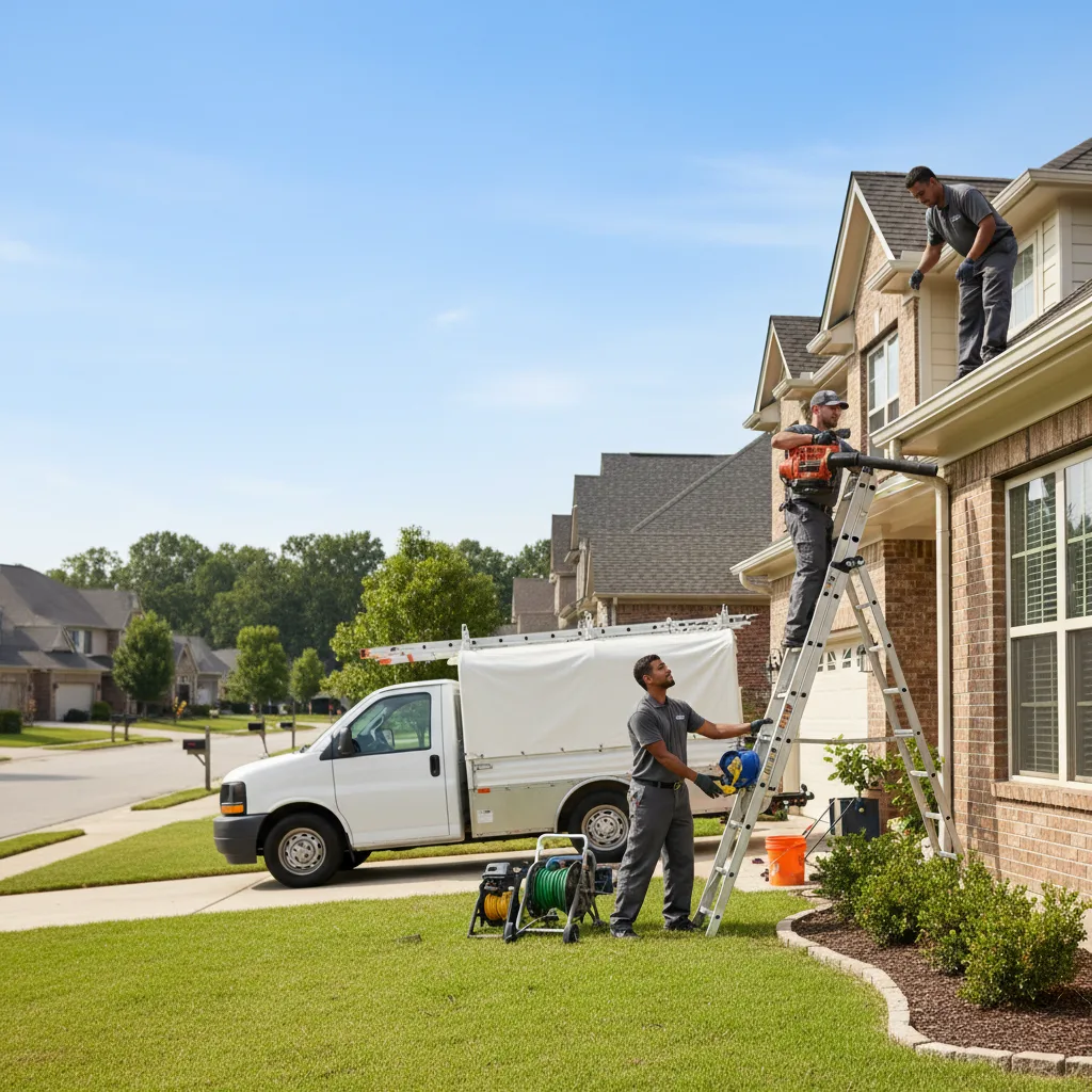 Home Gutter Service in Leakesville, MS near me